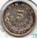 Mexique 5 centavos 1904 (Mo M) - Image 2