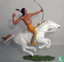 Indiaan te paard met boog  - Afbeelding 2