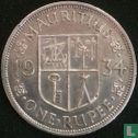 Mauritius 1 rupee 1934 - Afbeelding 1