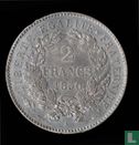 Frankrijk 2 francs 1850 (A) - Afbeelding 1