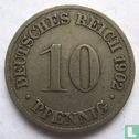 Empire allemand 10 pfennig 1902 (D) - Image 1