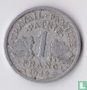 France 1 franc 1942 (sans LB) - Image 1