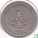 Pologne 20 zlotych 1974 "Marceli Nowotko" - Image 1
