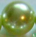 Glaswachsperlen 12 mm olivgrün - Bild 1