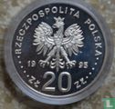Pologne 20 zlotych 1995 (BE) "55 years Katyn Forest massacres" - Image 1