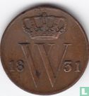 Nederland ½ cent 1831 - Afbeelding 1