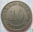 Empire allemand 10 pfennig 1906 (A) - Image 1