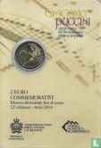 San Marino 2 euro 2014 (folder) "90th Anniversary of the Death of Giacomo Puccini" - Afbeelding 3