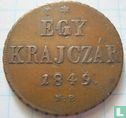 Ungarn 1 Krajczar 1849 - Bild 1