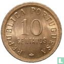 Angola 10 Centavo 1921 - Bild 2