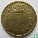 Luxemburg 5 francs 1986 (type 2) - Afbeelding 1