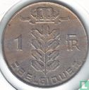 België 1 franc 1971 (FRA) - Afbeelding 2