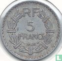 France 5 francs 1946 (without letter - aluminum) - Image 1