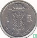 Belgique 1 franc 1976 (FRA) - Image 2