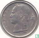 Belgium 1 franc 1975 (NLD) - Image 1