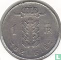 Belgium 1 franc 1975 (NLD) - Image 2