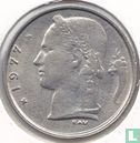 België 1 franc 1977 (FRA) - Afbeelding 1