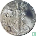 United States 1 dollar 2001 (colourless) "Silver Eagle" - Image 1