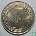 Singapour 1 dollar 1971 - Image 1