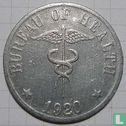 Culion Island 1 peso 1920 (narrow numerals) - Image 1