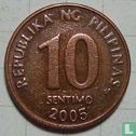 Filipijnen 10 sentimo 2005 - Afbeelding 1