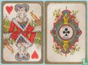 Daveluy, Brugge, 52 Speelkaarten, Playing Cards, 1875 - Afbeelding 1