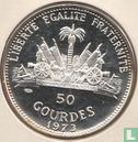 Haïti 50 gourdes 1973 (PROOF) "Woman and child" - Afbeelding 1