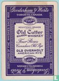 Joker Canada 1, Gooderham & Worts, Toronto, Old Cutter Bourbon Whiskey, Speelkaarten, Playing Cards - Image 2