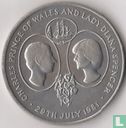 St. Helena 25 Pence 1981 "Royal Wedding of Prince Charles and Lady Diana" - Bild 1