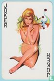 Joker, France, Pin-up, La vie Pariesienne by James Hodges, Speelkaarten, Playing Cards - Image 1