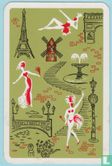 Joker, France, Pin-up, La vie Pariesienne by James Hodges, Speelkaarten, Playing Cards - Bild 2