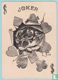 Joker USA, US1b, Tigers #101, Speelkaarten, Playing Cards 1894 - Afbeelding 1