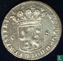 Holland 6 stuiver 1724 (silver) "Scheepjesschelling" - Image 1