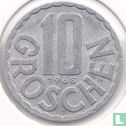 Austria 10 groschen 1968 - Image 1
