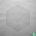 Concentric hexagons + Abstract lotus - Image 1