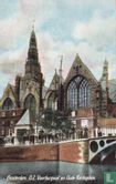 Amsterdam. O.Z.Voorburg wal en Oude Kerksplein - Afbeelding 1