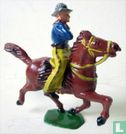 Cowboy te paard met lasso - Afbeelding 2