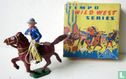 Cowboy on horseback with lasso - Image 3
