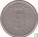 Belgium 5 francs 1975 (NLD) - Image 2