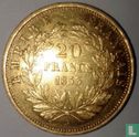Frankrijk 20 francs 1853 - Afbeelding 1