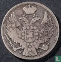 Polen 1 złoty 1837 (MW) - Afbeelding 2