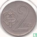 Tsjecho-Slowakije 2 koruny 1975 - Afbeelding 2