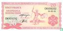Burundi 20 Francs 1995 - Image 1