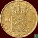 Nederland 10 gulden 1824 (mercuriusstaf) - Afbeelding 1