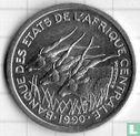 États d'Afrique centrale 1 franc 1990 - Image 1