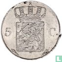 Pays-Bas 5 cents 1819 - Image 2