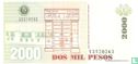 Kolumbien 2.000 Pesos 2002 (P451e) - Bild 2