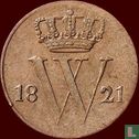 Pays-Bas ½ cent 1821 (B) - Image 1