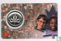 Canada 25 cents 2000 (coincard) "Harmony" - Afbeelding 1