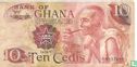 Ghana 10 Cedis 1975 - Afbeelding 1